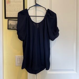 Joie Navy Blouse